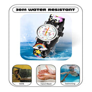 Spiky EVA9 Round Strap Analog & Digital Watch