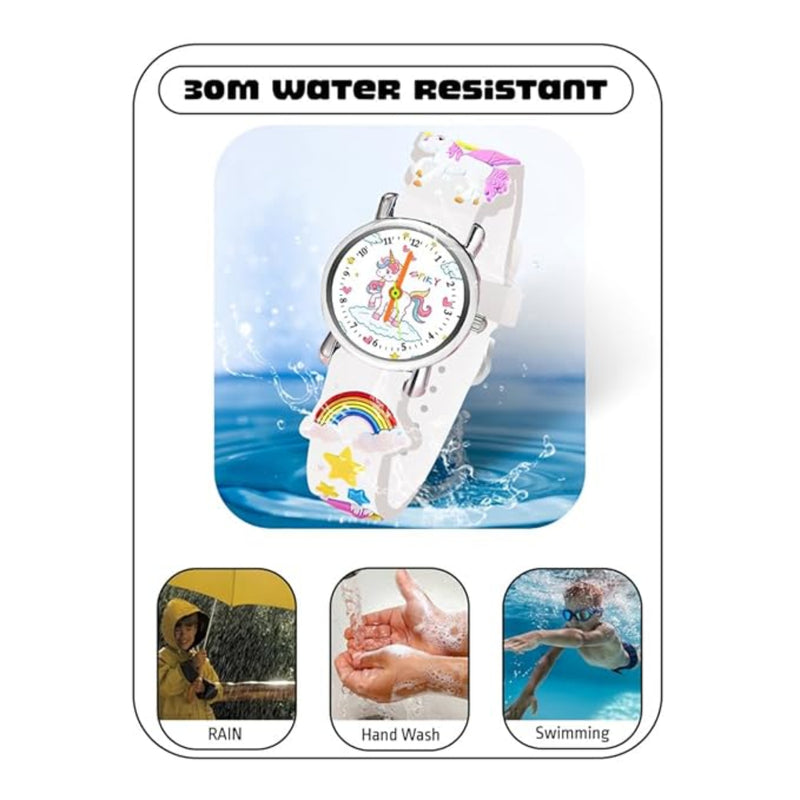 Spiky EVA9 Round Strap Analog & Digital Watch