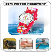 Spiky EVA9 Round Strap Analog & Digital Watch