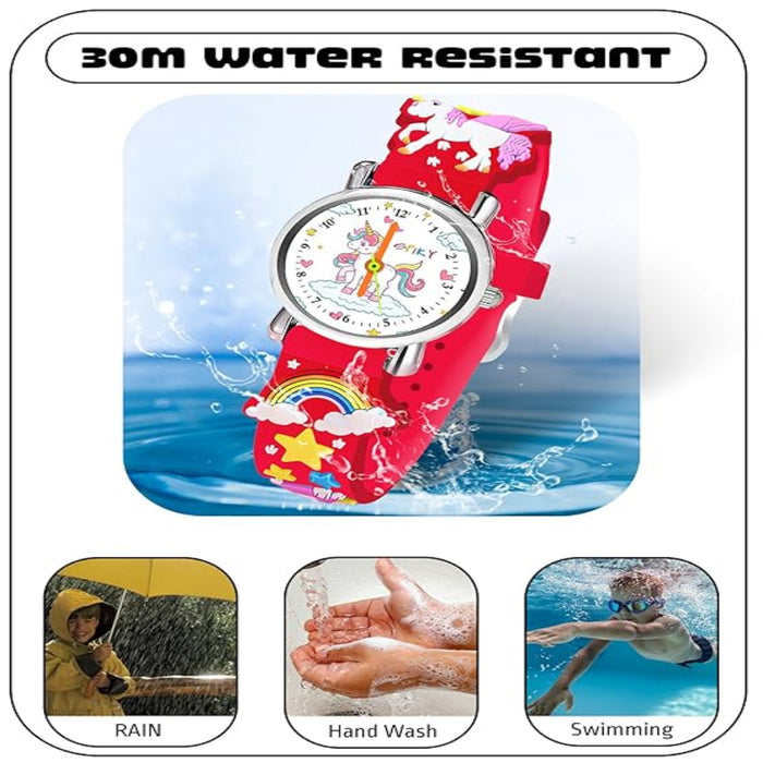 Spiky EVA9 Round Strap Analog & Digital Watch-Novelty Toys-Spiky-Toycra