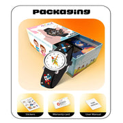 Spiky EVA9 Round Strap Analog & Digital Watch