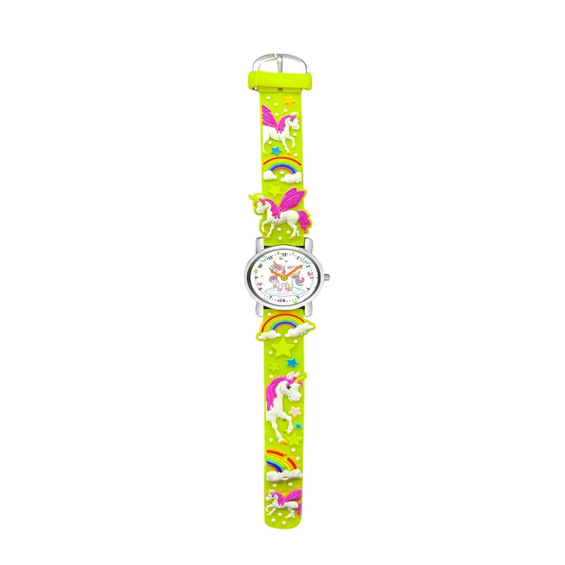 Spiky EVA9 Round Strap Analog & Digital Watch