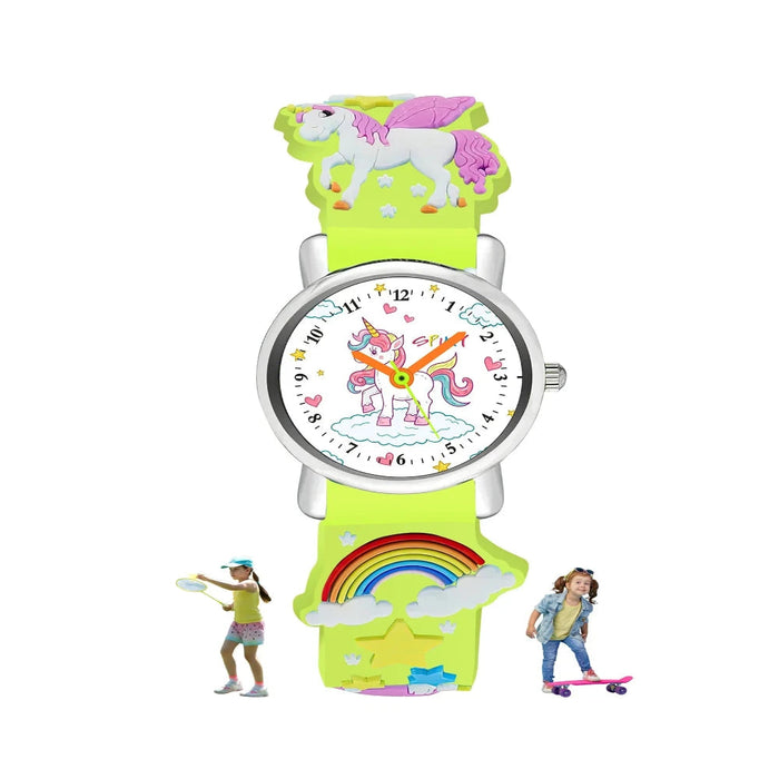 Spiky EVA9 Round Strap Analog & Digital Watch-Novelty Toys-Spiky-Toycra