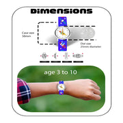 Spiky EVA9 Round Strap Analog & Digital Watch