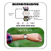 Spiky EVA9 Round Strap Analog & Digital Watch
