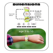 Spiky EVA9 Round Strap Analog & Digital Watch
