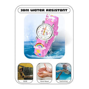 Spiky EVA9 Round Strap Analog & Digital Watch