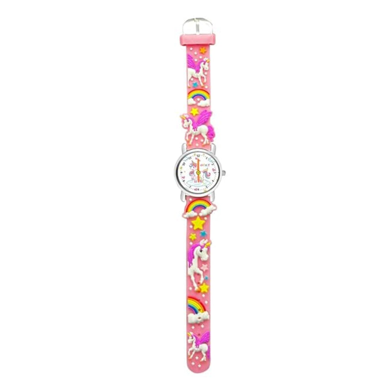 Spiky EVA9 Round Strap Analog & Digital Watch