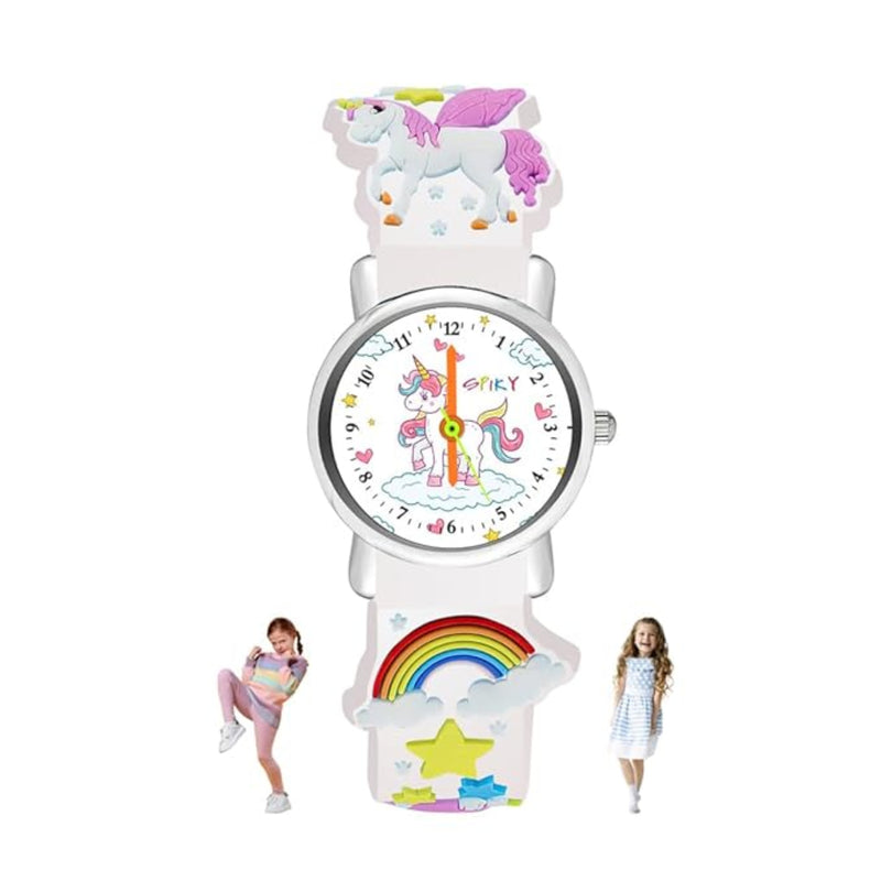 Spiky EVA9 Round Strap Analog & Digital Watch