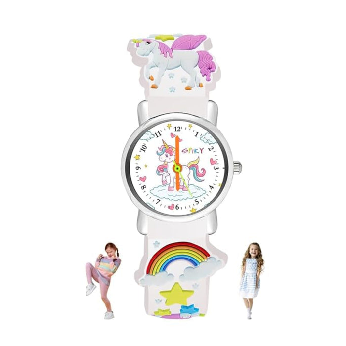 Spiky EVA9 Round Strap Analog & Digital Watch-Novelty Toys-Spiky-Toycra