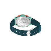 Spiky Eva18 Printed Strap Round Sports Digital Watch