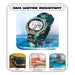 Spiky Eva18 Printed Strap Round Sports Digital Watch-Novelty Toys-Spiky-Toycra