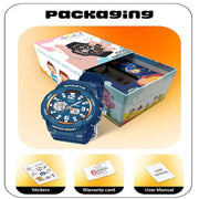 Spiky EVA6 Analog & Digital Sporty Watch