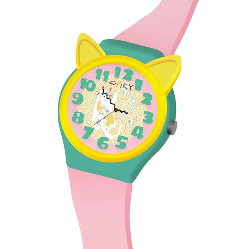 Spiky Fun & Cute Design Analog Kids Watch EVA35