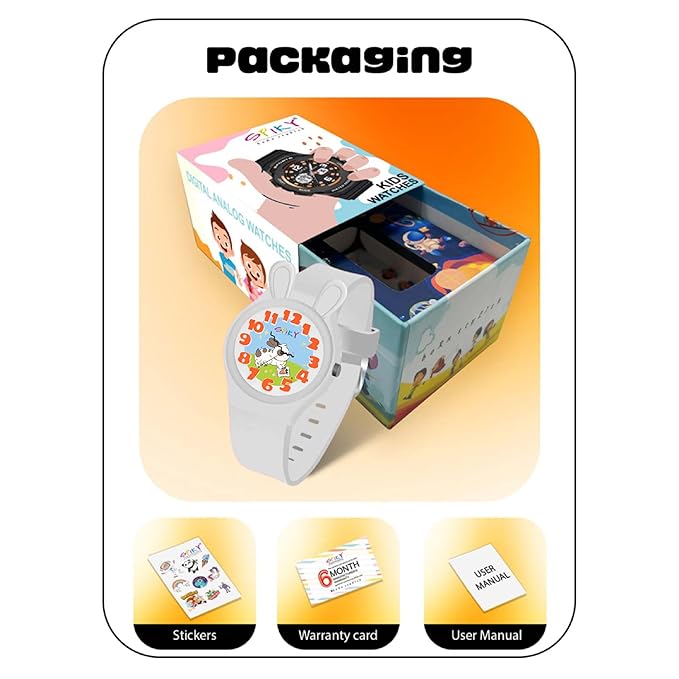 Spiky Fun & Cute Design Analog Kids Watch EVA35-Novelty Toys-Spiky-Toycra