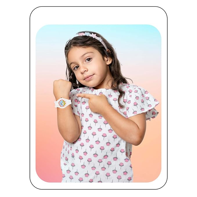 Spiky Fun & Cute Design Analog Kids Watch EVA35
