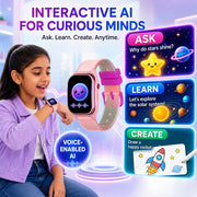 Spiky Ghoul 4G Kids Smartwatch With GPS,Video Calling & SOS