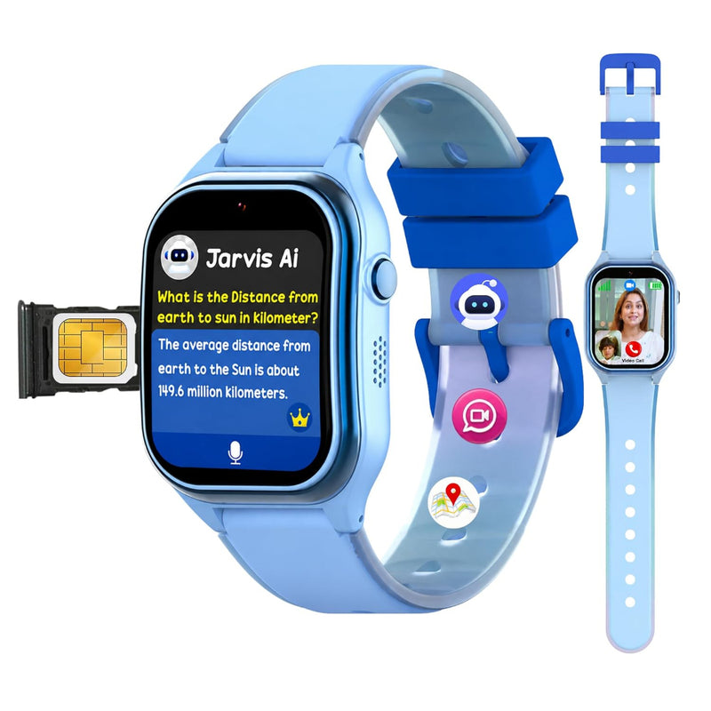 Spiky Ghoul 4G Kids Smartwatch With GPS,Video Calling & SOS
