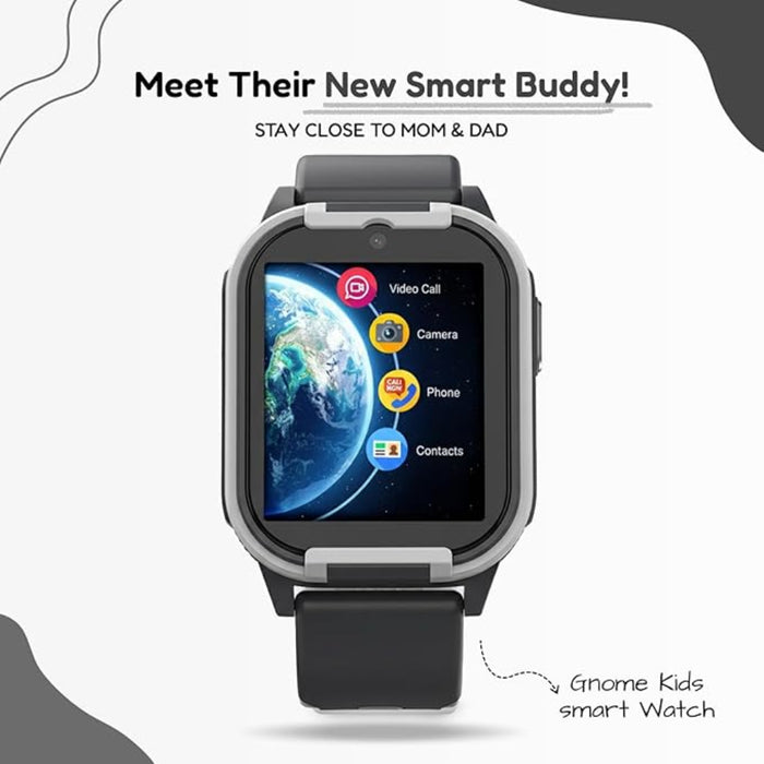 Spiky Gnome 4G Video Calling Smartwatch for Kids with Multi UI-Novelty Toys-Spiky-Toycra