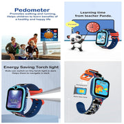 Spiky Griffin Calling Feature Loaded Smartwatch - Blue