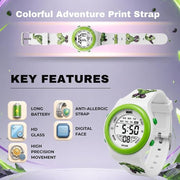 Spiky Kids Digital Watch - Waterproof Character Sports Watch