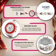 Spiky Kids Digital Watch - Waterproof Character Sports Watch