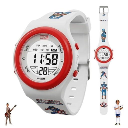 Spiky Kids Digital Watch - Waterproof Character Sports Watch
