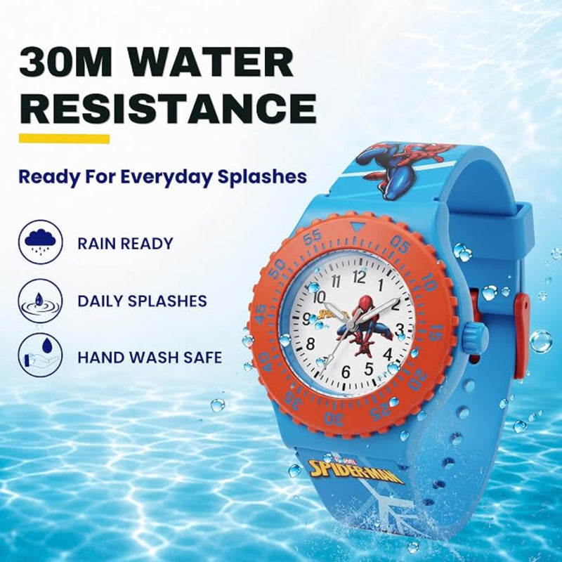 Spiky Marvel Superhero Kids Watch