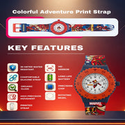 Spiky Marvel Superhero Kids Watch