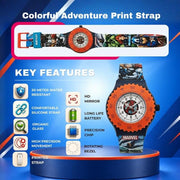 Spiky Marvel Superhero Kids Watch