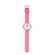 Spiky Round Kids Colorful Time Teaching Analog Watch For Children Boys And Girls
