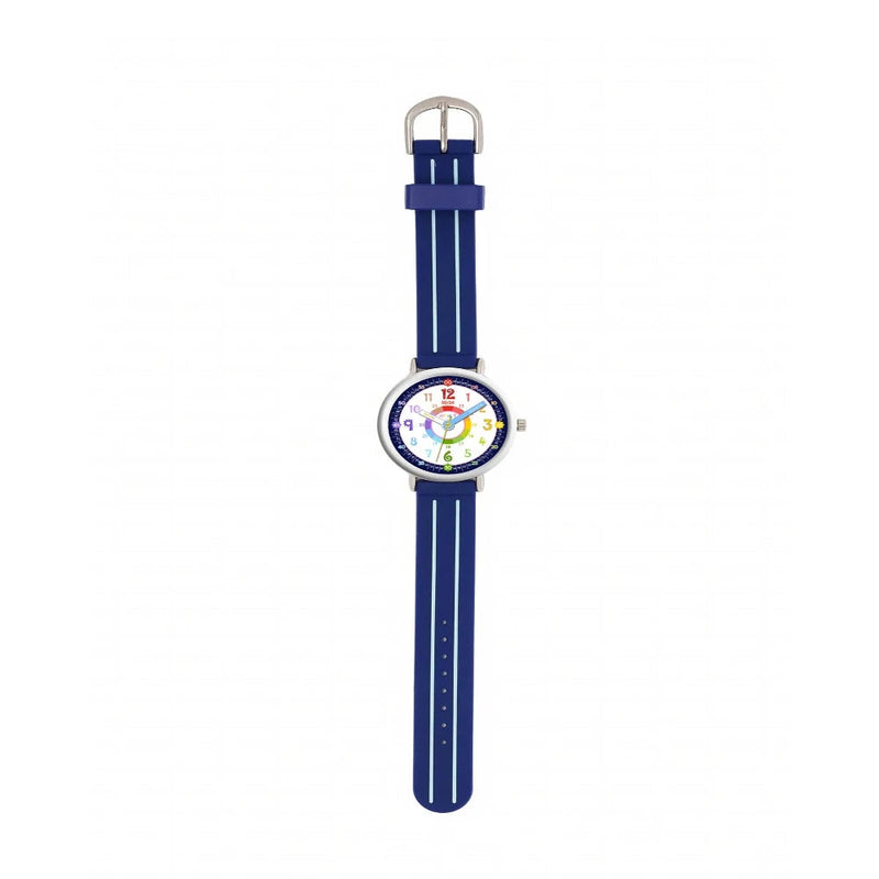 Spiky Round Kids Colorful Time Teaching Analog Watch For Children Boys And Girls