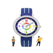 Spiky Round Kids Colorful Time Teaching Analog Watch For Children Boys And Girls