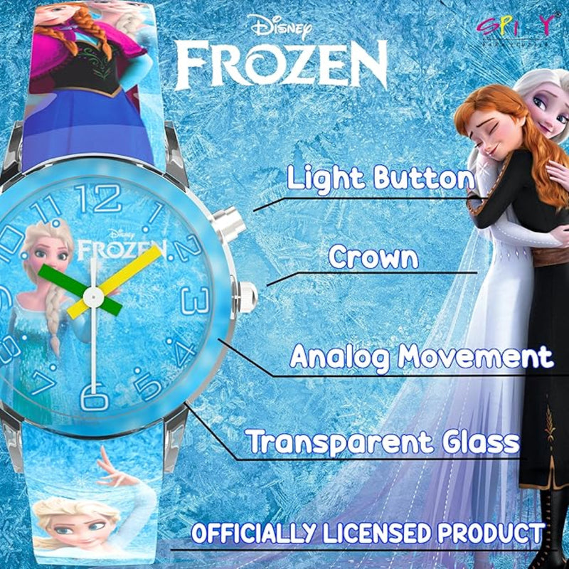 Spiky SD01 Analog Watch for Kids with Glowing LED Lights