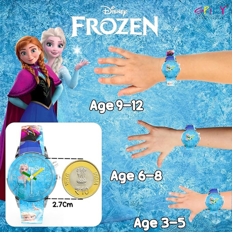 Spiky SD01 Analog Watch for Kids with Glowing LED Lights