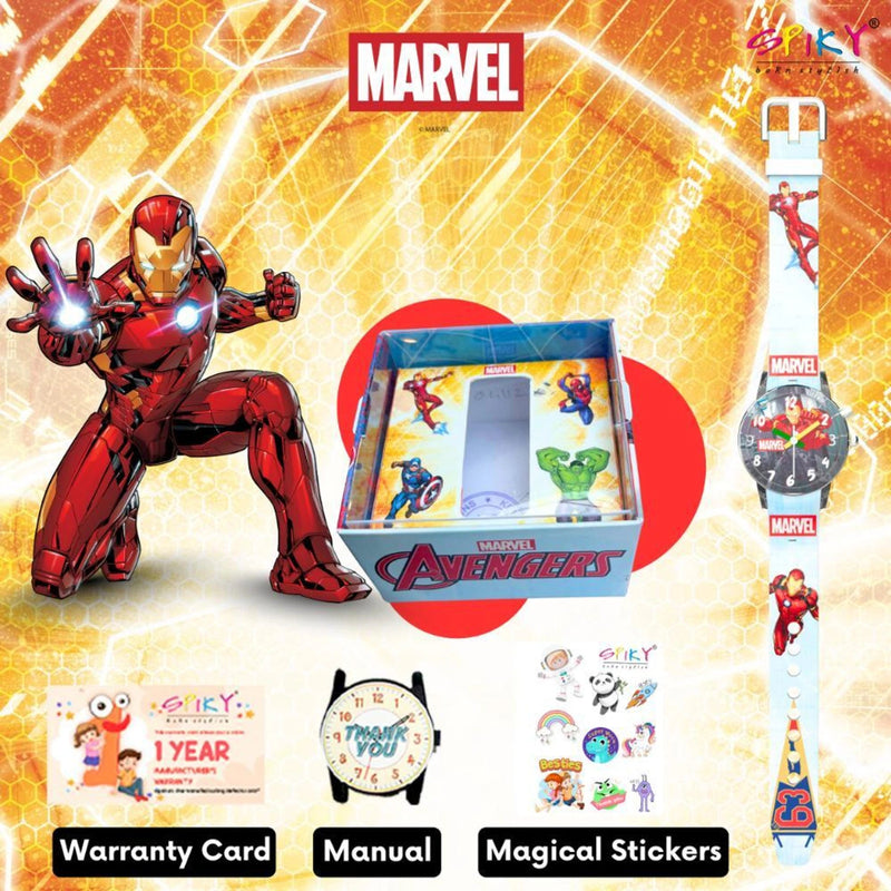 Spiky SD01 Analog Watch for Kids with Glowing LED Lights
