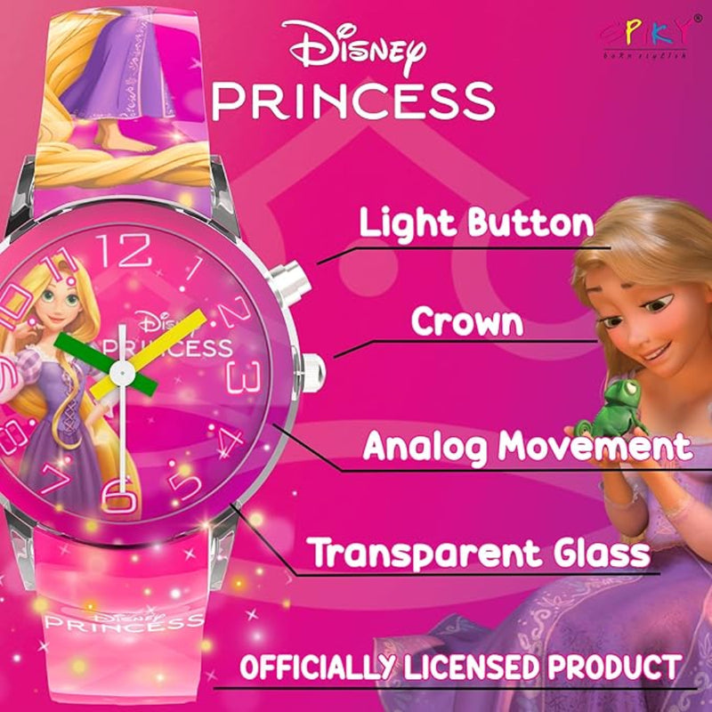 Spiky SD01 Analog Watch for Kids with Glowing LED Lights
