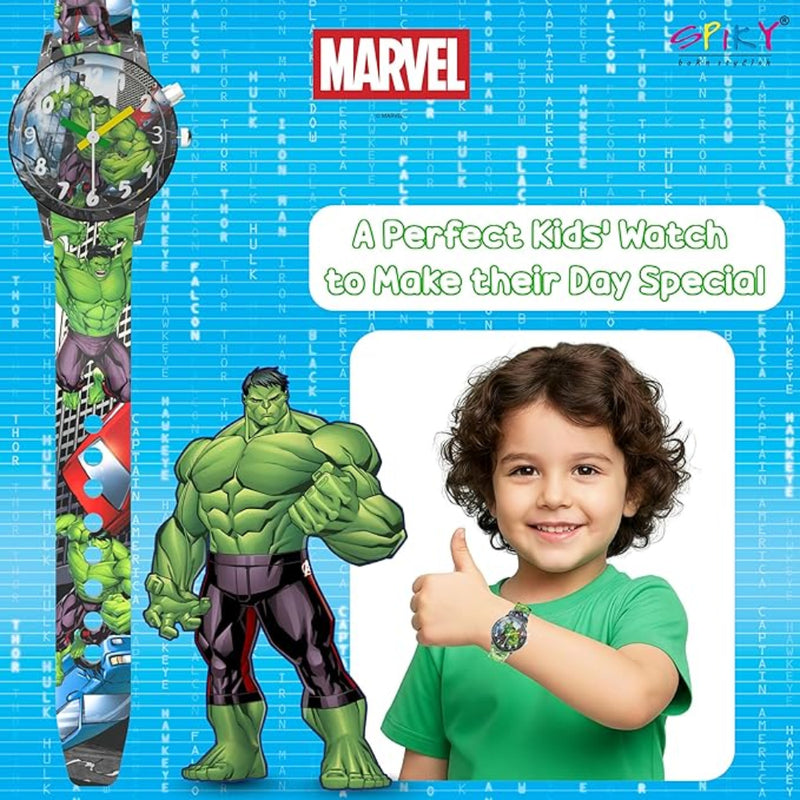 Spiky SD01 Analog Watch for Kids with Glowing LED Lights