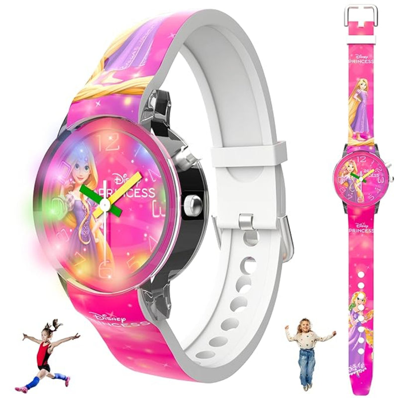 Spiky SD01 Analog Watch for Kids with Glowing LED Lights