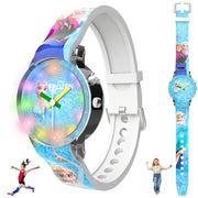 Spiky SD01 Analog Watch for Kids with Glowing LED Lights
