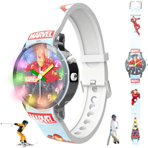Spiky SD01 Analog Watch for Kids with Glowing LED Lights