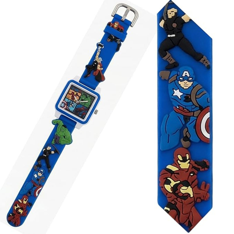 Spiky SD02 Square Analog Watch for Kids