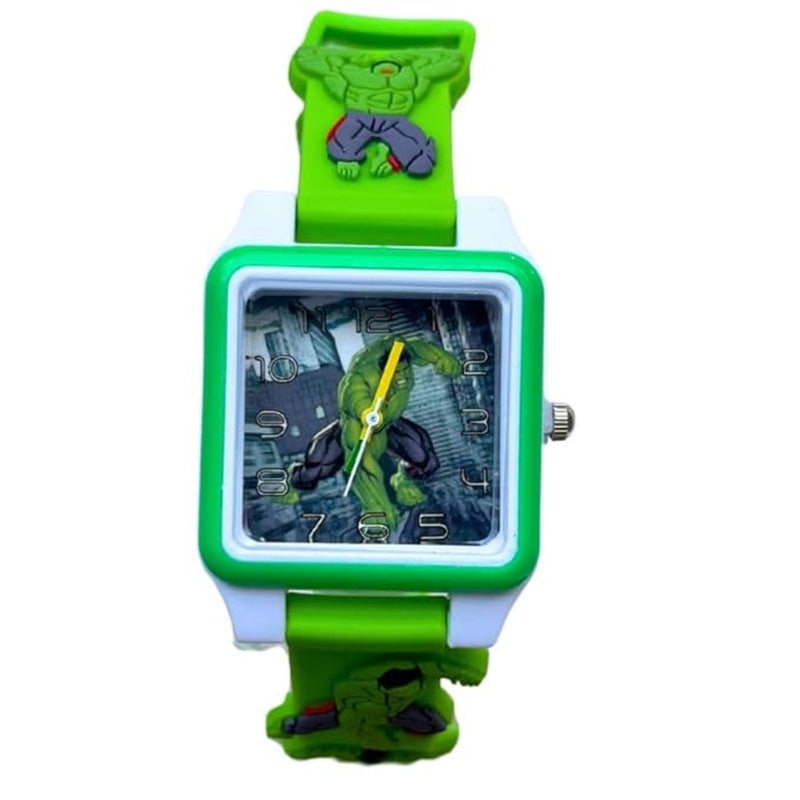 Spiky SD02 Square Analog Watch for Kids