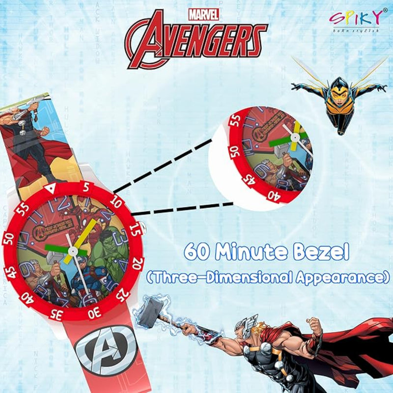 Spiky SD03 Kids Round Analog Watch for Boys & Girls