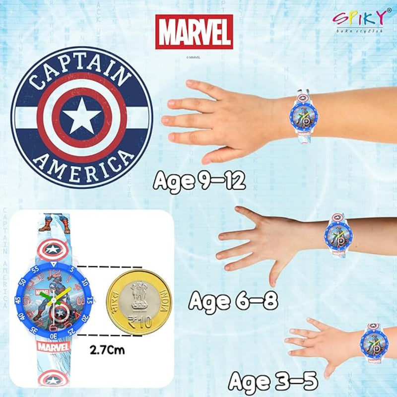 Spiky SD03 Kids Round Analog Watch for Boys & Girls