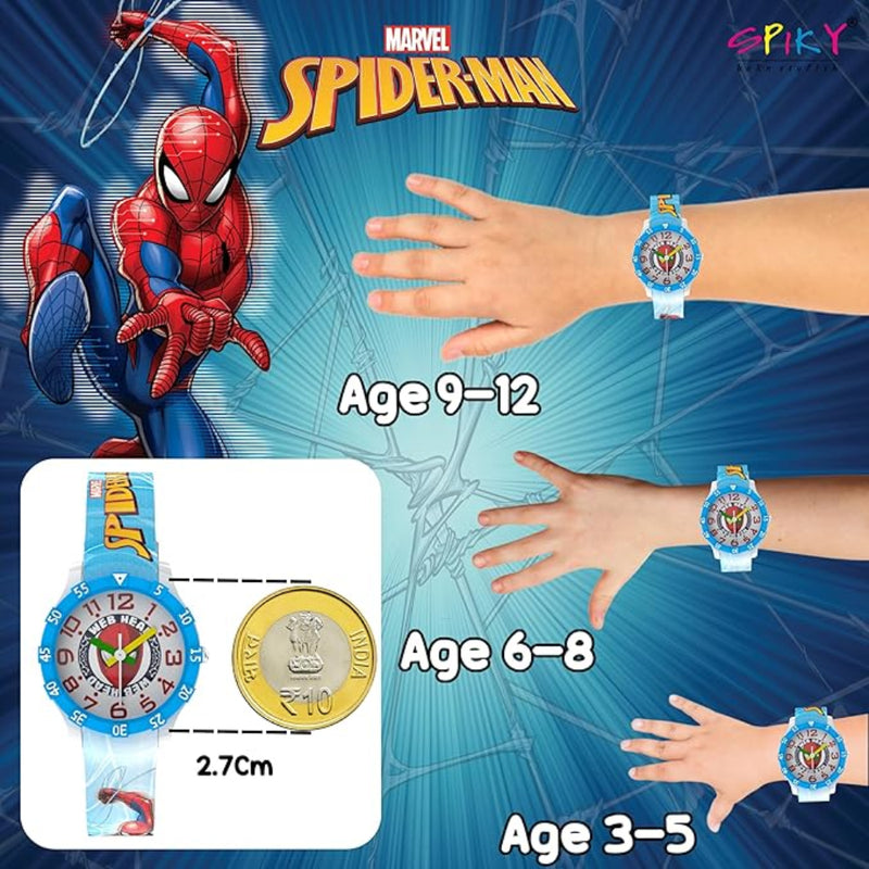 Spiky SD03 Kids Round Analog Watch for Boys & Girls
