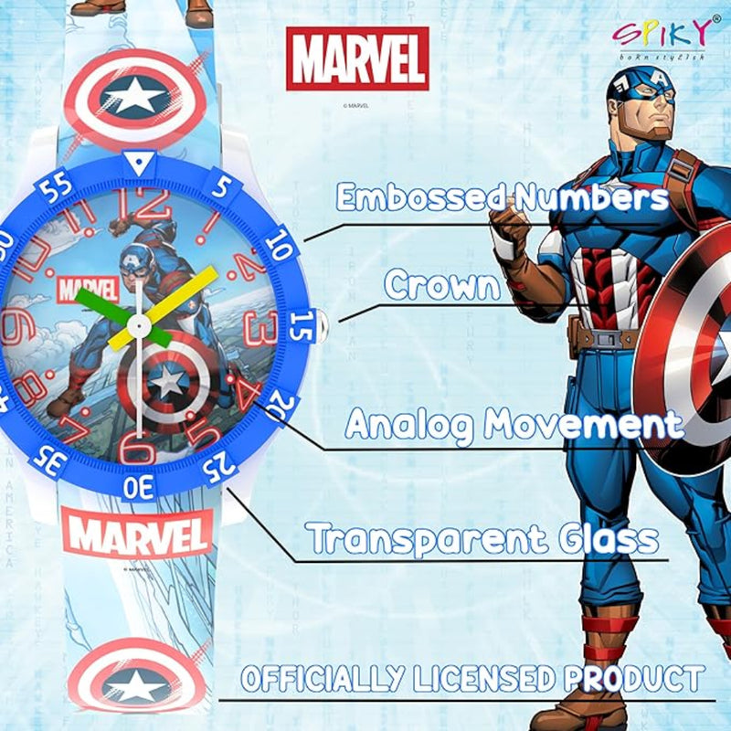 Spiky SD03 Kids Round Analog Watch for Boys & Girls