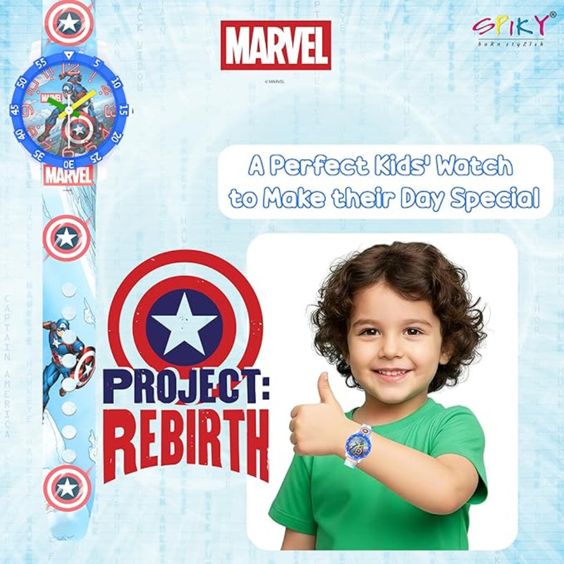 Spiky SD03 Kids Round Analog Watch for Boys & Girls