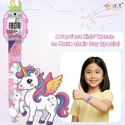 Spiky SD04 Square Digital Watch for Kids Boys and Girls