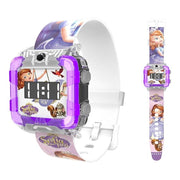 Spiky SD04 Square Digital Watch for Kids Boys and Girls